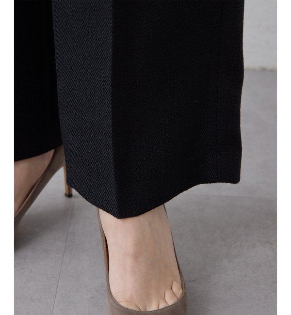 THE PAUSE「【THE PAUSE】ツイードタックパンツ」|チノ|