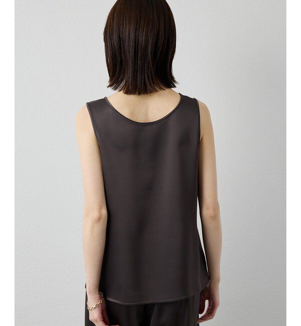 Drawing Numbers「【Drawing Numbers】ダブルサテンタンクブラウス」|シャツ・ブラウス|