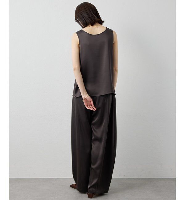 Drawing Numbers「【Drawing Numbers】ダブルサテンタンクブラウス」|シャツ・ブラウス|