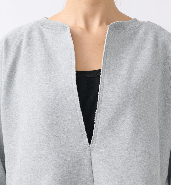  「【大人が着やすい】キーネックオーバースウェット」|Tシャツ・カットソー|