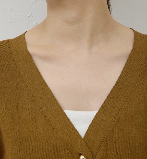  「【手洗い可】ペプラムニットカーデ」|ニット・セーター|