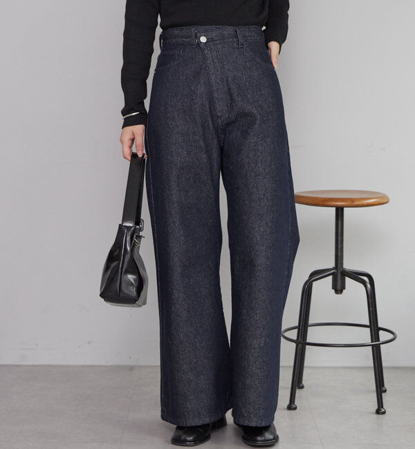  「【新色ブルー登場！】フレアデニム」|デニム|