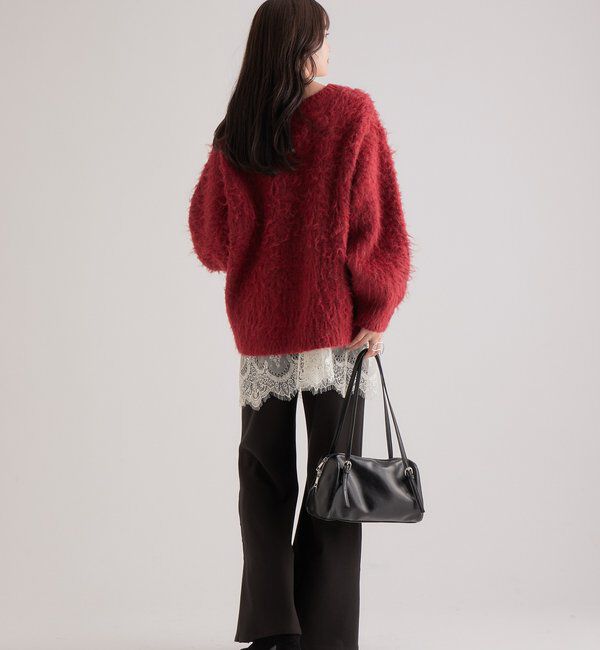  「ふわふわシャギーニット」|ニット・セーター|