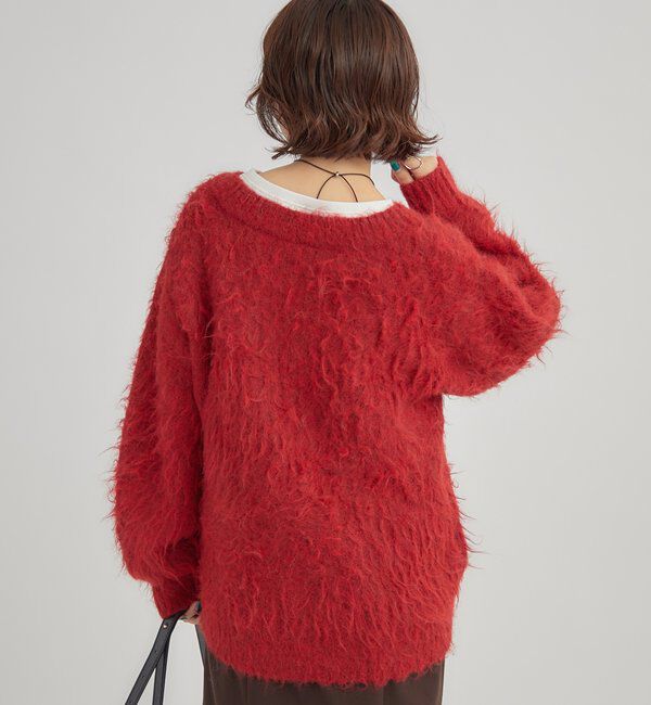  「ふわふわシャギーニット」|ニット・セーター|