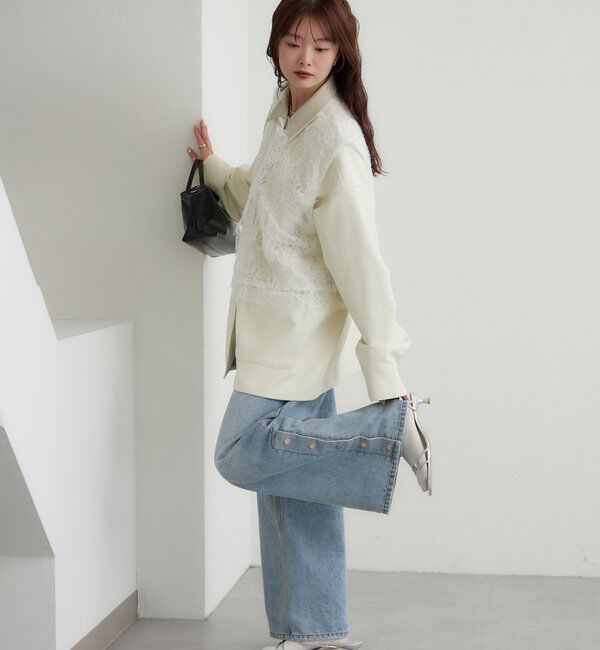  「マルチWAYレースレイヤードジャケット」|その他|