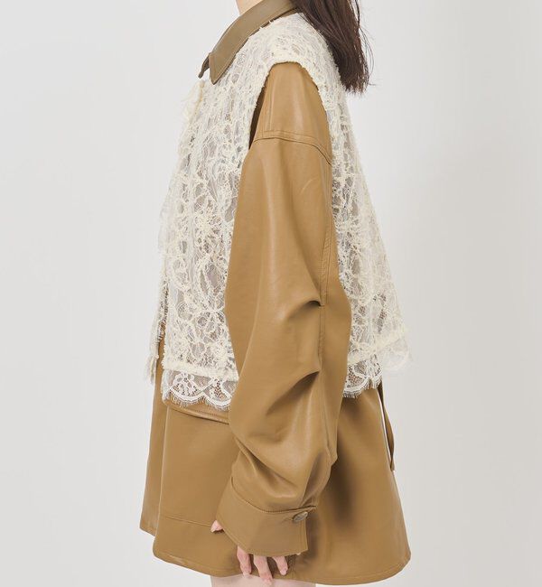  「マルチWAYレースレイヤードジャケット」|その他|