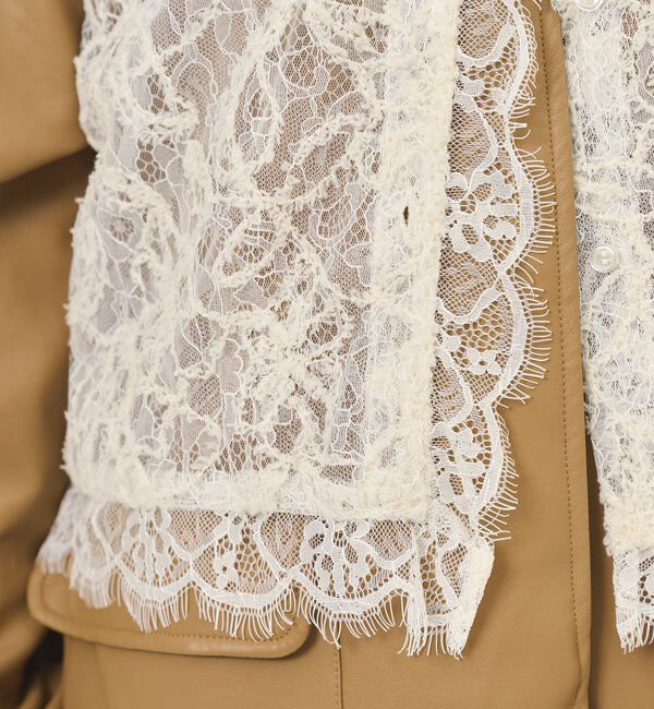  「マルチWAYレースレイヤードジャケット」|その他|