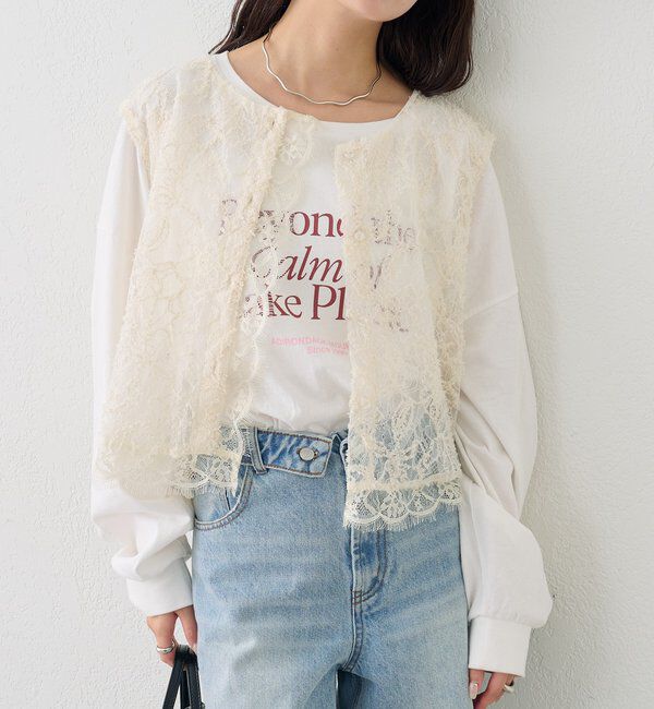  「マルチWAYレースレイヤードジャケット」|その他|