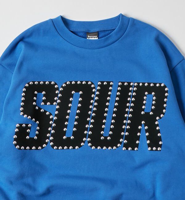  「【UNISEX】Sourcream スタッズクルースウェット」|Tシャツ・カットソー|