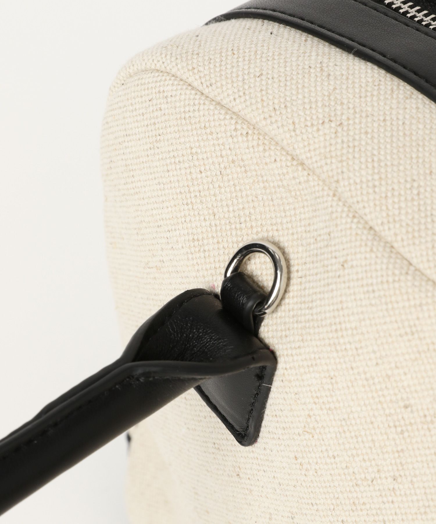 A part by 「バイカラーキャンバスボストン」|ボストンバッグ|