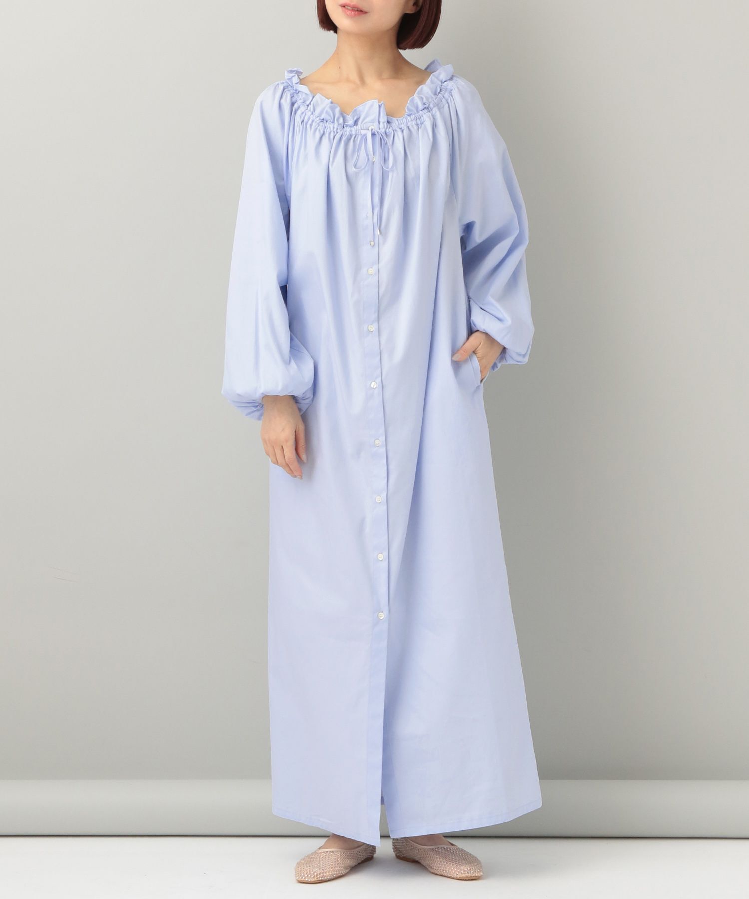 A part by 「オフショルフリルドレス」|ワンピース|