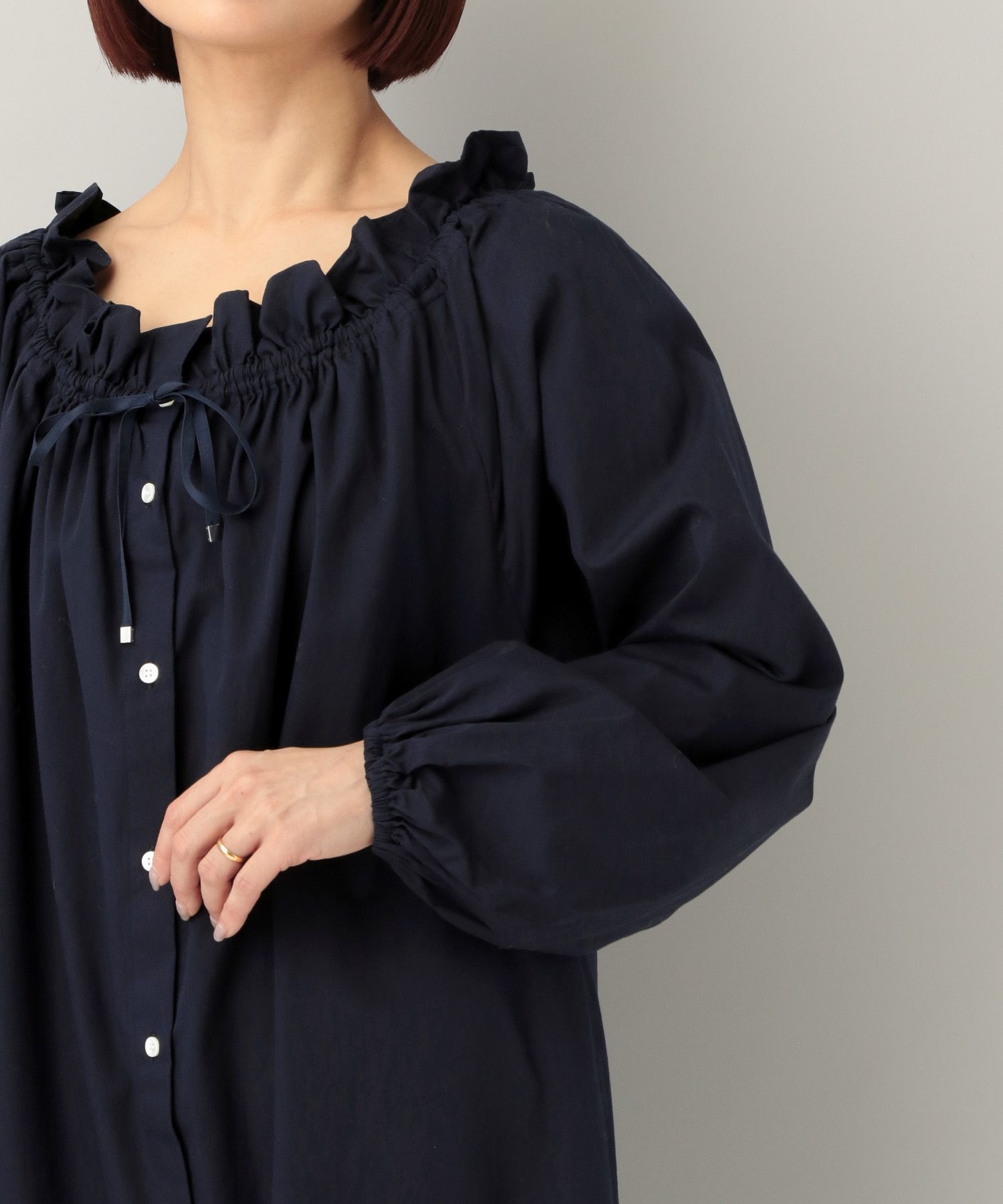 A part by 「オフショルフリルドレス」|ワンピース|