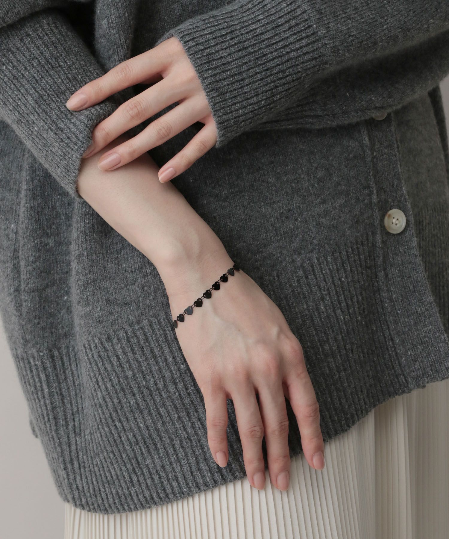 A part by 「ハートチェーンブレスレット」|ブレスレット・バングル|