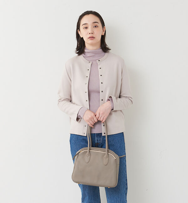 collex「ピュアウールリブタートルニット」|ニット・セーター|