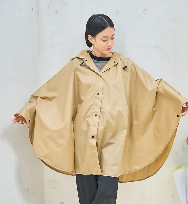 collex「レインポンチョ【assa】【WEB限定】」|傘|ベージュ