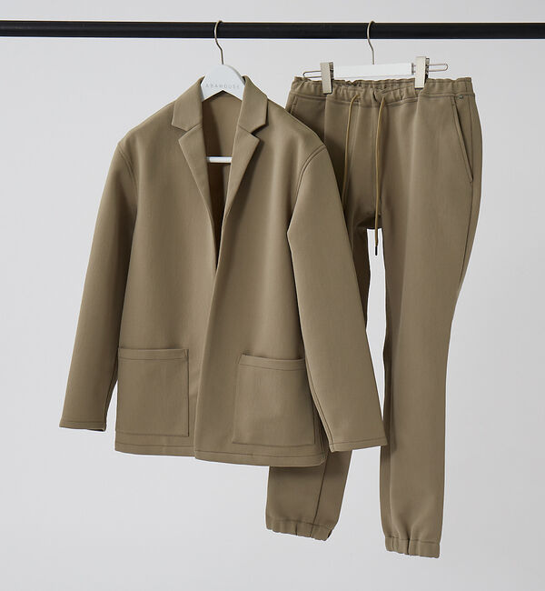 ABAHOUSE「【セットアップ対応】ECO BLUE&times;TEXBRID ダンボール素材 ジャケット」|カーディガン|