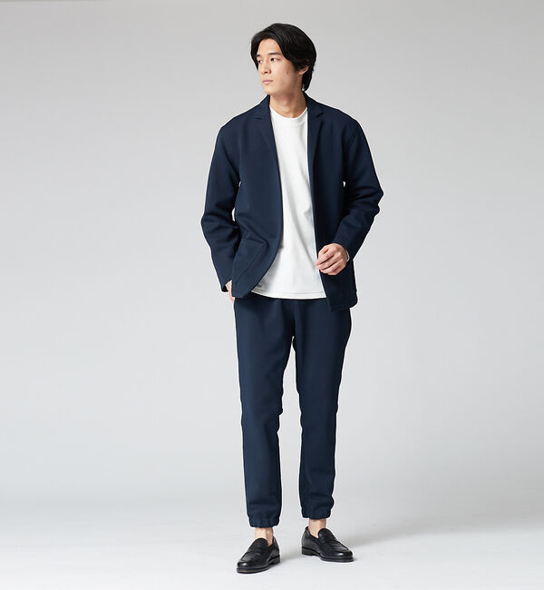 ABAHOUSE「【セットアップ対応】ECO BLUE&times;TEXBRID ダンボール素材 ジャケット」|カーディガン|