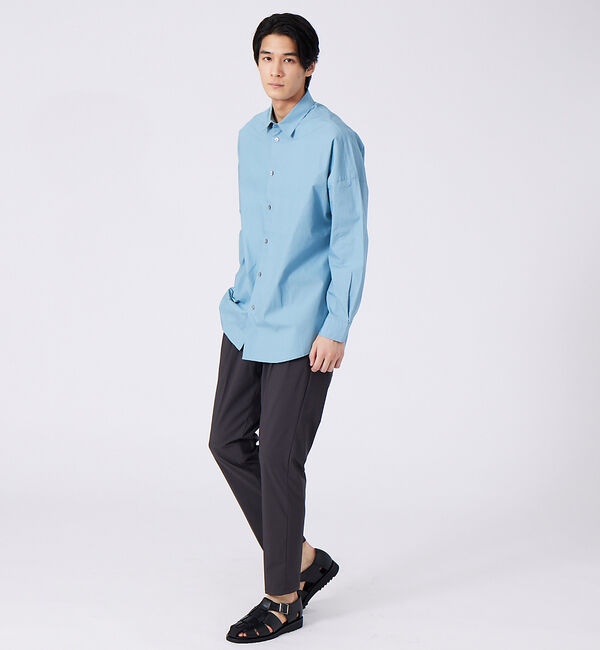 ABAHOUSE「タイプライター ワッシャー オーバーサイズ シャツ」|シャツ・ブラウス|