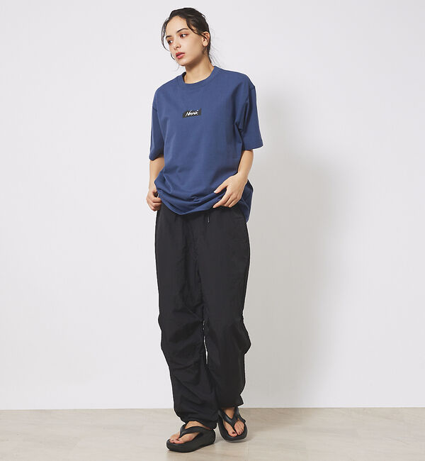 ABAHOUSE「【NANGA/ナンガ】ECO HYBRID MT LOGOT/フロントBOXロゴ」|Tシャツ・カットソー|