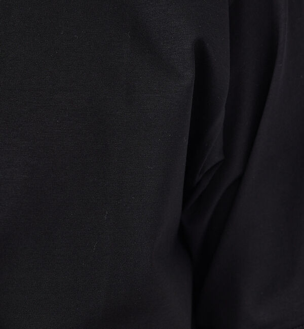 ABAHOUSE「【通年生地使用】シルケット天竺ワイドリブ 半袖Tシャツ」|Tシャツ・カットソー|