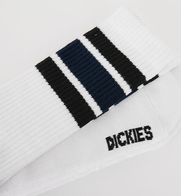 ABAHOUSE「【Dickies / ディッキーズ】CDK3Pチューブラインソックス【WEB限定」|ソックス|