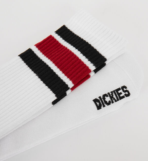 ABAHOUSE「【Dickies / ディッキーズ】CDK3Pチューブラインソックス【WEB限定」|ソックス|
