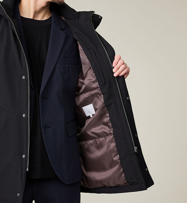 ABAHOUSE「【SMART CLOSET】フーデッド スタンドブルゾン」|ブルゾン・スタジャン|