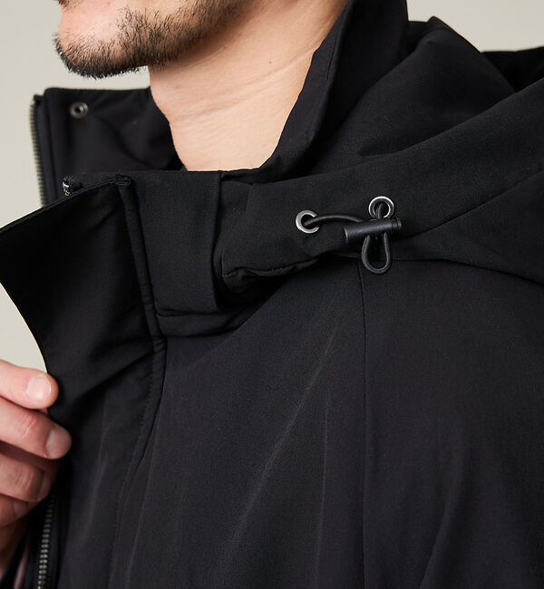 ABAHOUSE「【SMART CLOSET】フーデッド スタンドブルゾン」|ブルゾン・スタジャン|