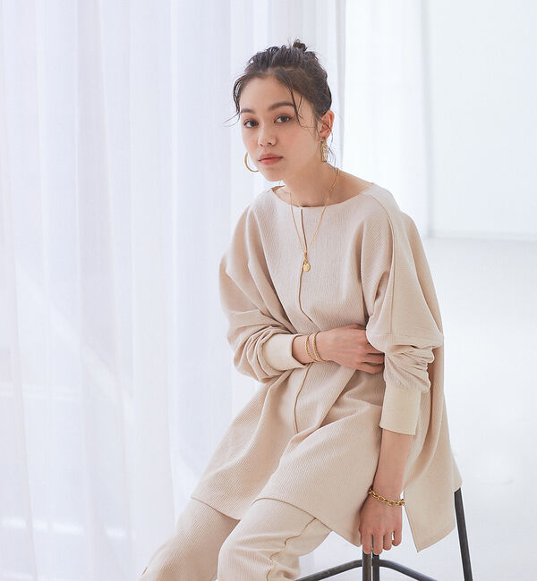 Rouge vif「リップルセットアップ」|Tシャツ・カットソー|