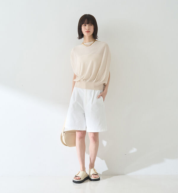 Rouge vif「ドレープニットプルオーバー」|ニット・セーター|