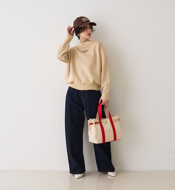 Rouge vif「【CHIMERE/シメール】キャンバスミニトート（小）」|トートバッグ|