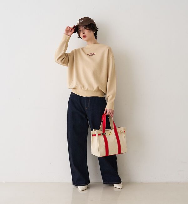 Rouge vif「【CHIMERE/シメール】キャンバスミニトート（小）」|トートバッグ|