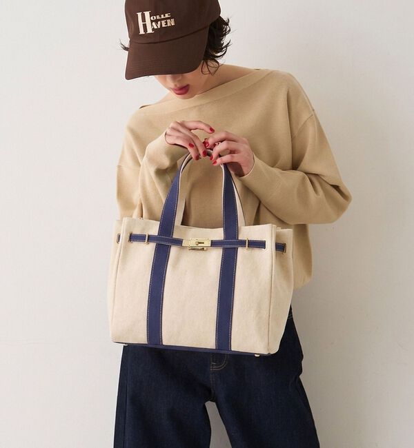 Rouge vif「【CHIMERE/シメール】キャンバスミニトート（小）」|トートバッグ|