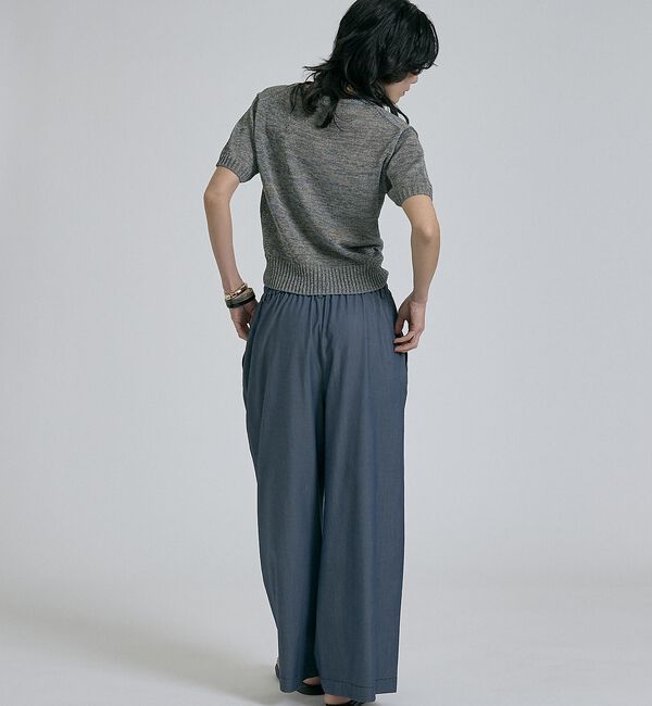 qualite「【接触冷感＆セットアップ対応】ライトデニムパンツ」|その他|