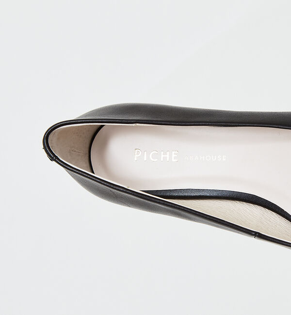 AU BANNISTER「パフサークルモチーフパンプス」|パンプス|