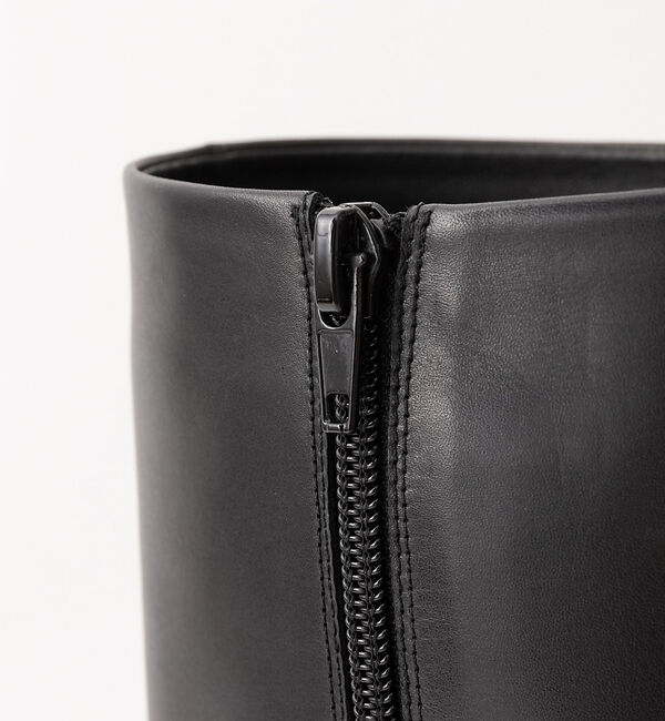 AU BANNISTER「【スノーソール】ソフトスクエアトゥロングブーツ」|ショートブーツ|