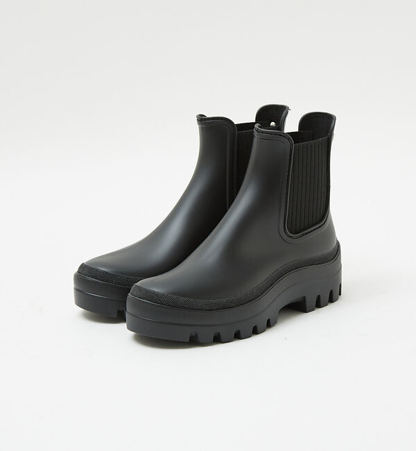 AU BANNISTER「●igor サイドゴアレインブーツ」|レインシューズ|ブラック