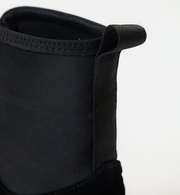 AU BANNISTER「【LAROUTE/軽量】フロントジップ 厚底ブーツ」|ショートブーツ|