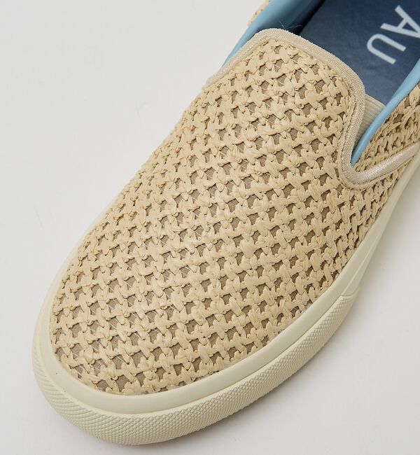 AU BANNISTER「ラフィアライク スリッポンスニーカー」|スニーカー|