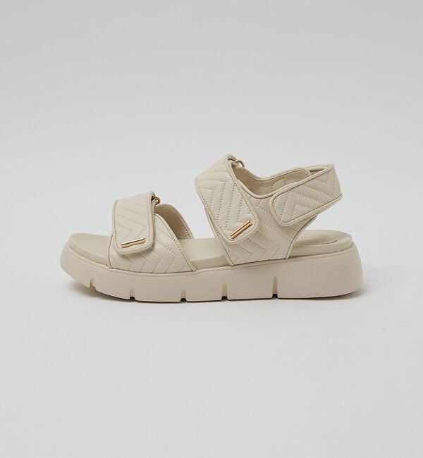 AU BANNISTER「【軽量】Wベルトスポーツサンダル」|サンダル|