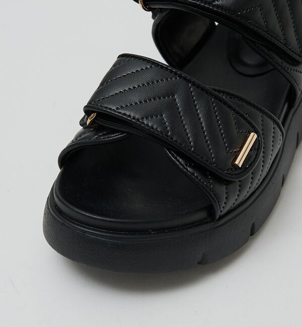 AU BANNISTER「【軽量】Wベルトスポーツサンダル」|サンダル|