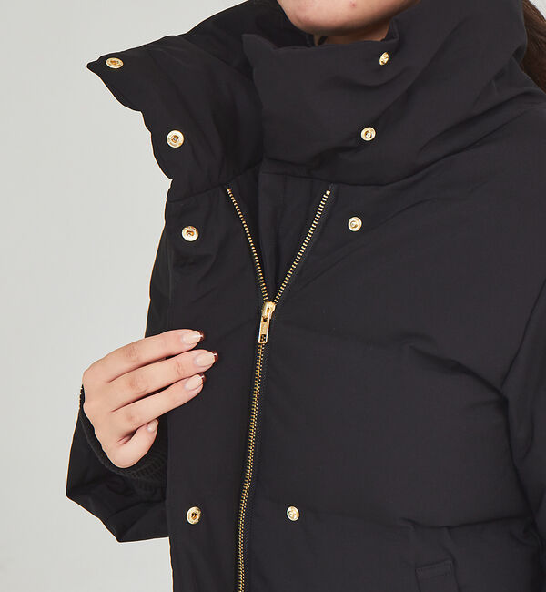 abahouse mavie「【WEB Domani掲載】袖リブシームレススタンドダウン/ロングセラー/定番/」|ダウン|