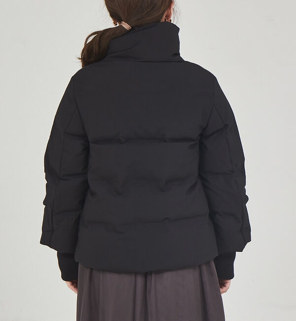 abahouse mavie「【WEB Domani掲載】袖リブシームレススタンドダウン/ロングセラー/定番/」|ダウン|