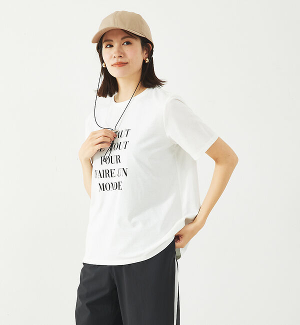 abahouse mavie「コットンナイロンキャップ(ストラップ付)」|その他|