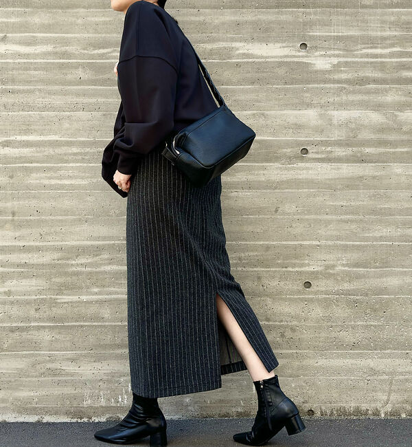 abahouse mavie「【セットアップ対応】ウォームジャージータイトスカート」|スカート|