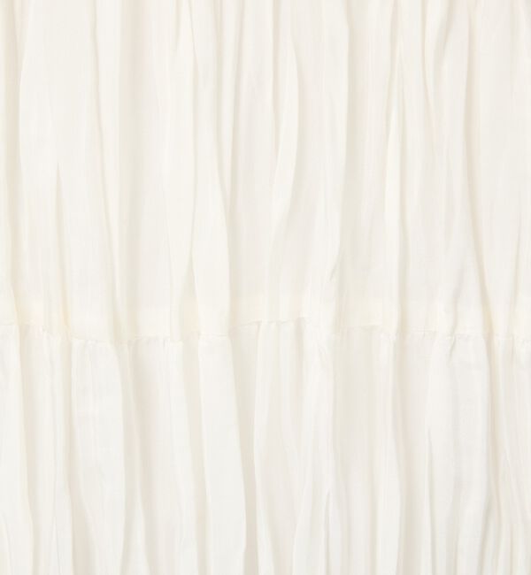 abahouse mavie「【シワ知らず】プリーツティアードスカート」|スカート|