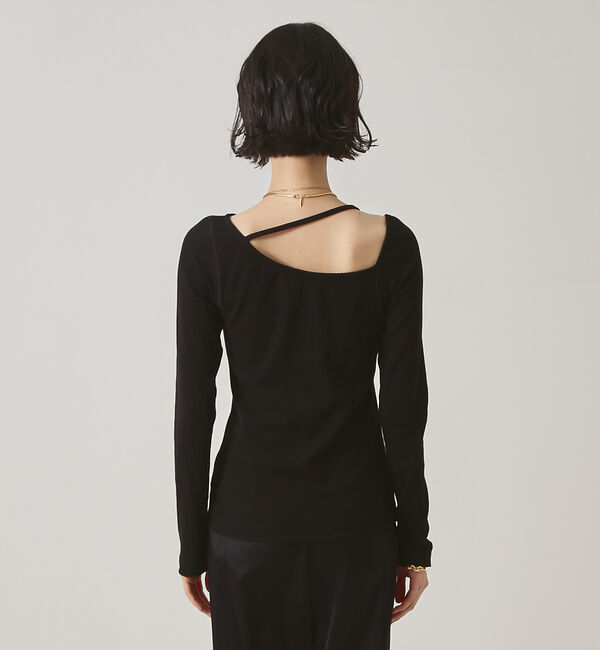 The Store by C' 「【COCUCA】リブアシメジャージー」|Tシャツ・カットソー|