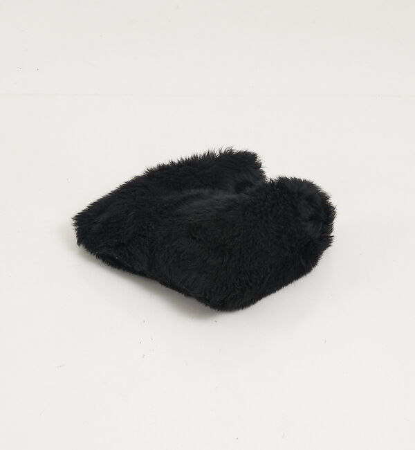 The Store by C' 「【CARUS】GOLD RING FUR BAG／ゴールドリングファーバッグ」|ハンドバッグ|