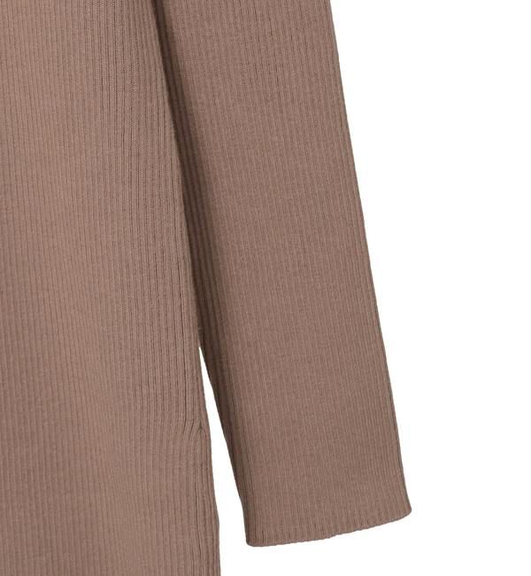 TIARA「バイカラーニットワンピ―ス」|ワンピース|