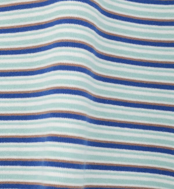 TIARA「【STAR&STRIPE/スターアンドストライプ】ボーダーポロニット（SSMD-199M）」|ニット・セーター|